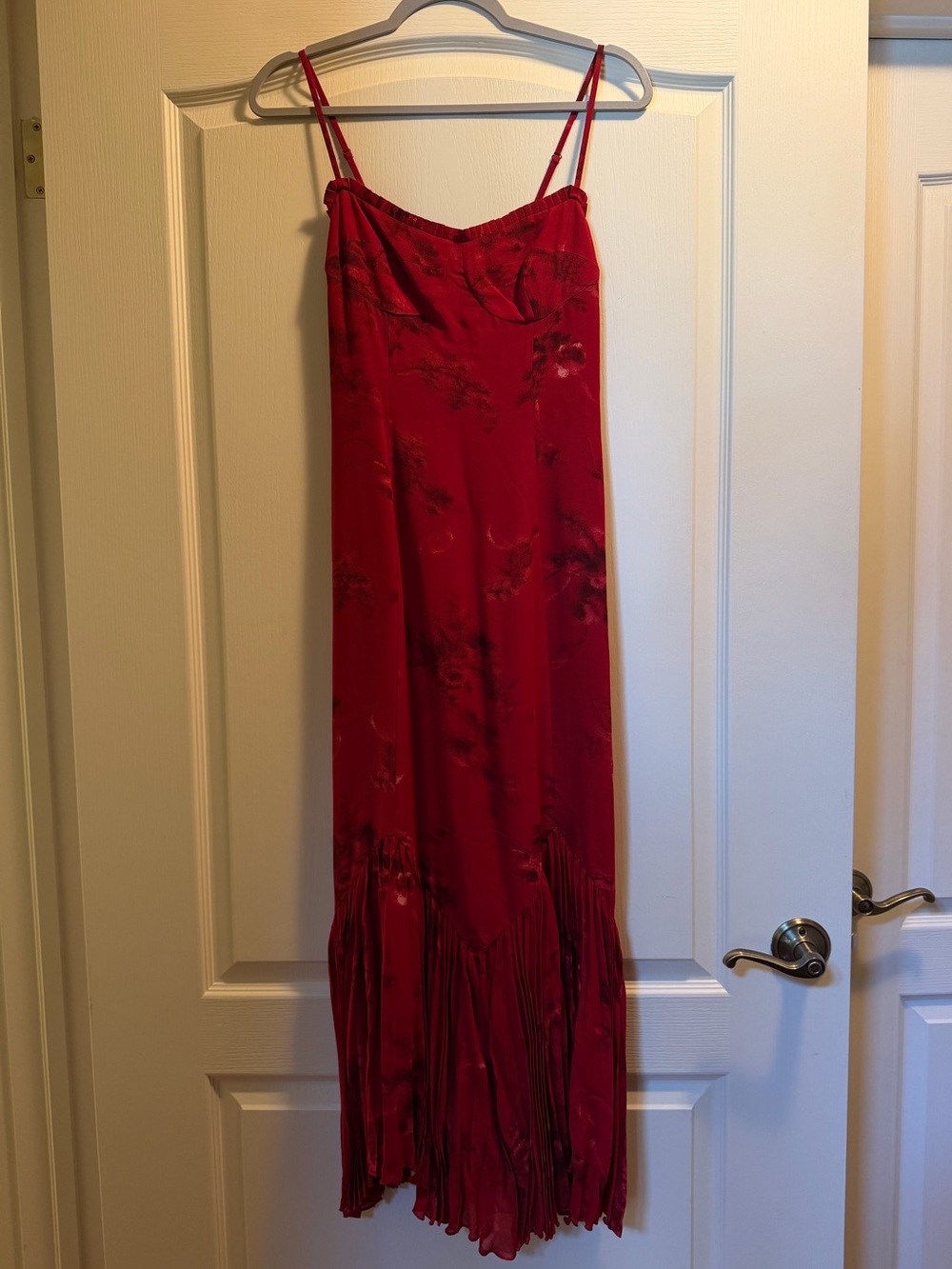 Like New Reformation Aiko Dress in Vermillion